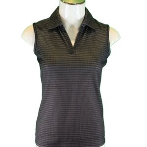 Izod Black Sleeveless Tank Top